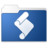 Folder Actions Setup blue Icon